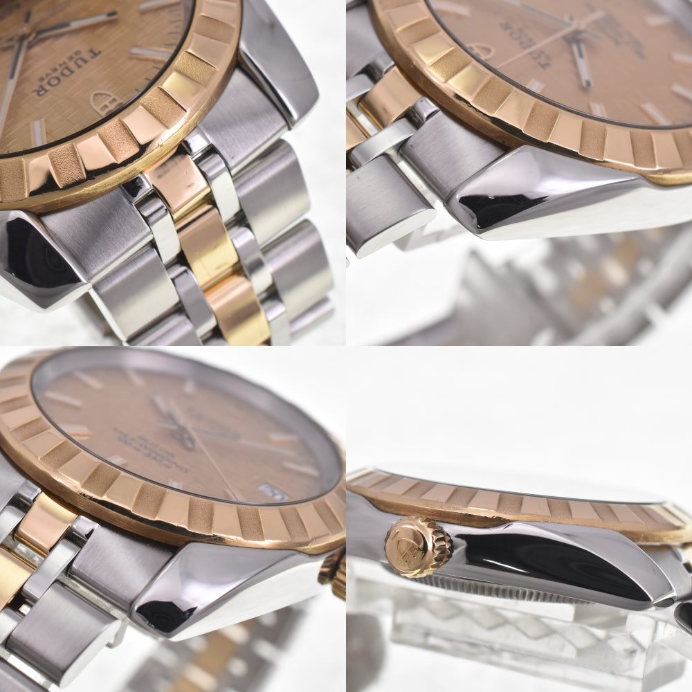 TUDOR Classic Date 21013 Stainless Steel/YG gold Dial Automatic Men's
 Watch E#142162