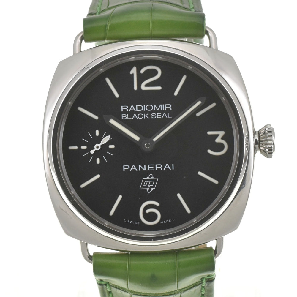 PANERAI Radio meal black seal PAM00380 black Dial Hand Winding Men's
 Watch D#142163