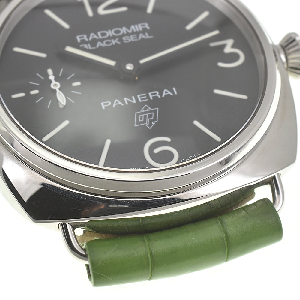 PANERAI Radio meal black seal PAM00380 black Dial Hand Winding Men's
 Watch D#142163