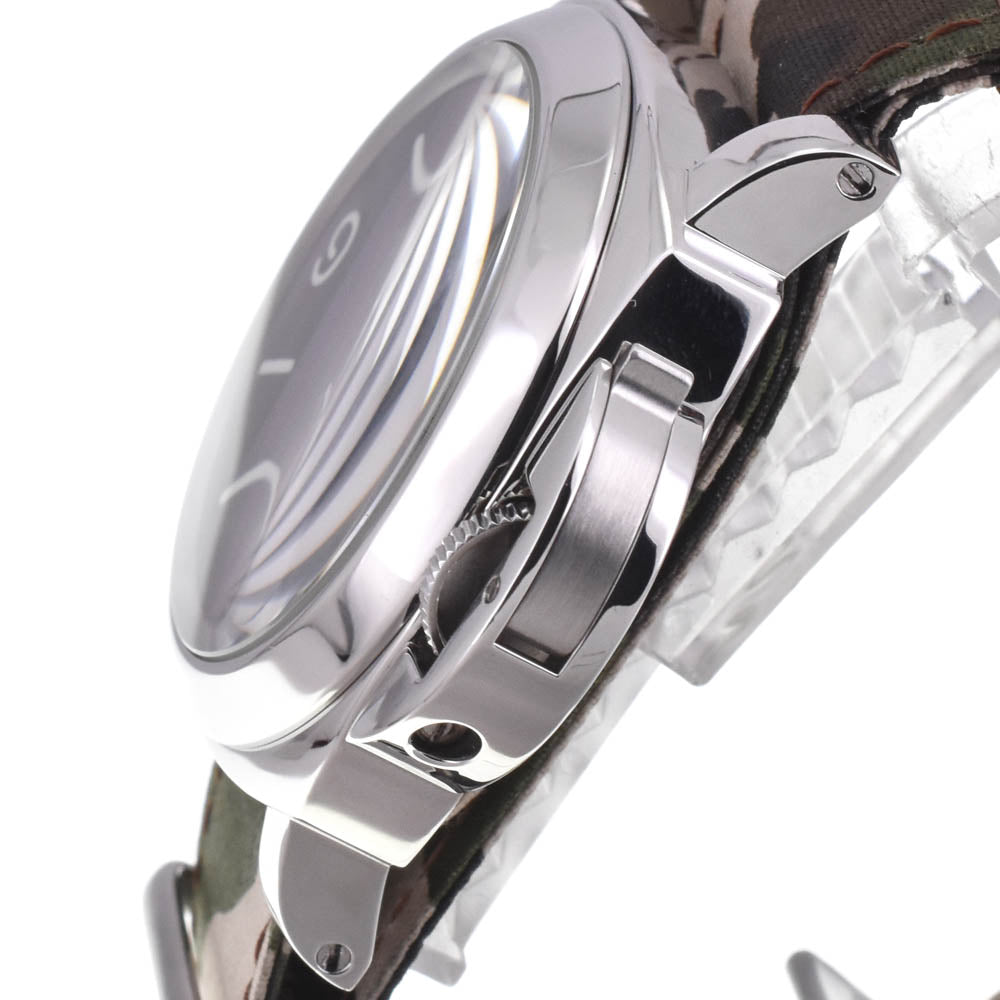 PANERAI Luminor base PAM00112 black Dial Hand Winding Men's
 Watch I#142164