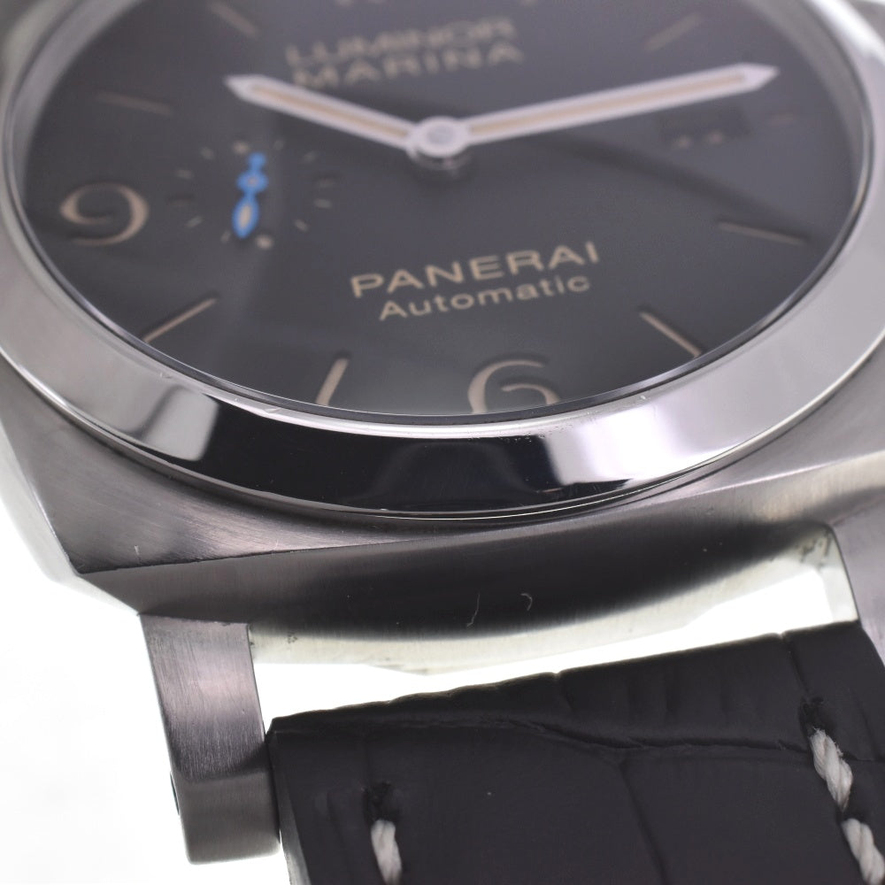 PANERAI Luminor Marina 1950 3DAYS Achaio PAM01312 black Dial Automatic Men's
 Watch E#142165