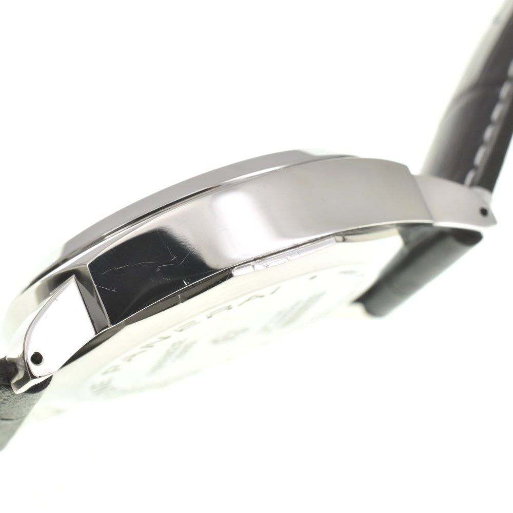 PANERAI Luminor Marina Logo 3 Days Acciaio PAM00776 black Dial Hand Winding Men's
 Watch D#142166