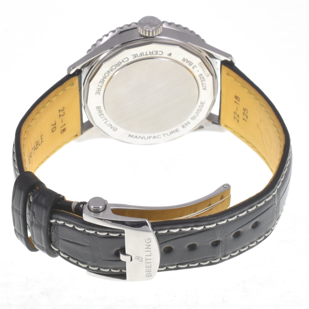 with paper BREITLING Navitimer 41 A17329 Light blue Dial Automatic Men's
 Watch D#142169