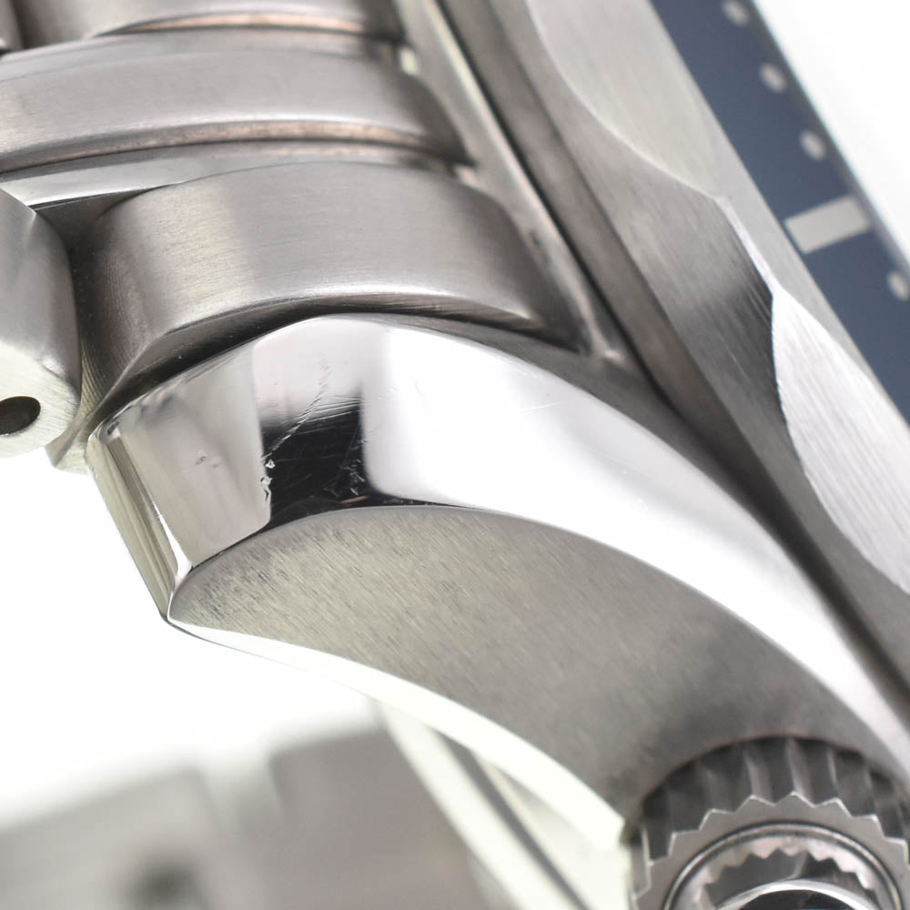 with paper OMEGA Seamaster300 2599.80 Chronograph Date blue Dial Automatic Men's
 Watch J#142171