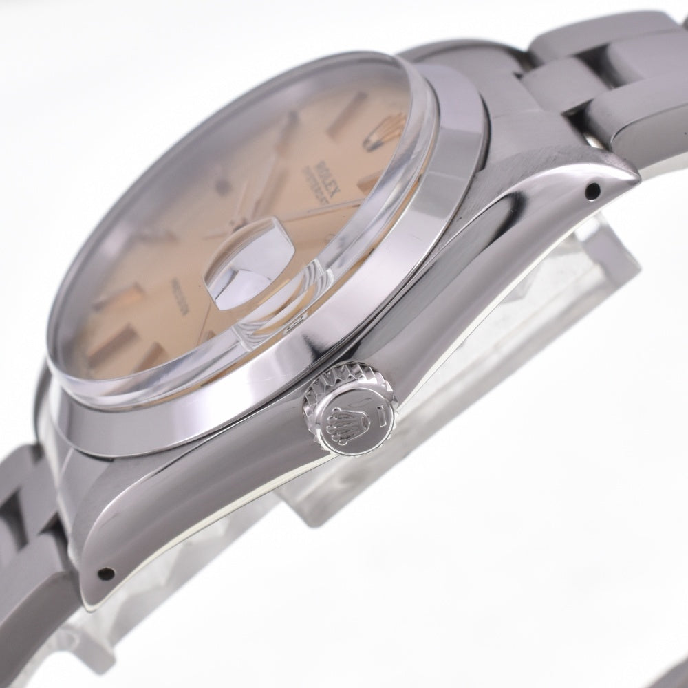 ROLEX Oyster Date Precision 6694 vintage Cal.1225 Champagne Dial Hand Winding Men's
 Watch E#142176