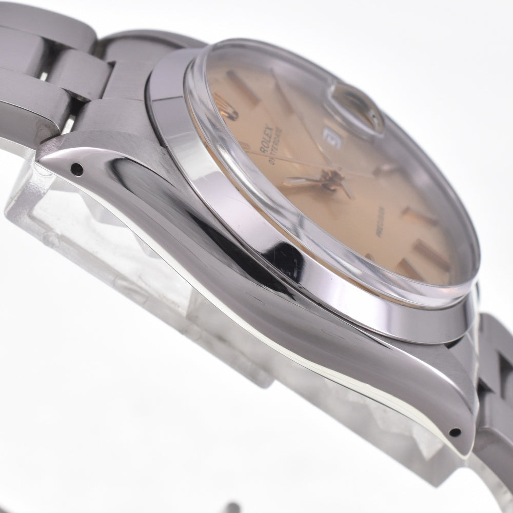 ROLEX Oyster Date Precision 6694 vintage Cal.1225 Champagne Dial Hand Winding Men's
 Watch E#142176