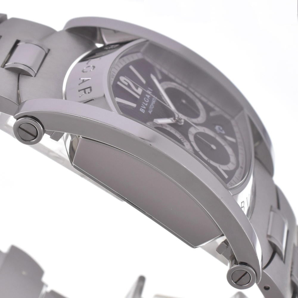 with paper BVLGARI Assioma AA48SCH Chronograph Date black Dial Automatic Men's
 Watch H#142178