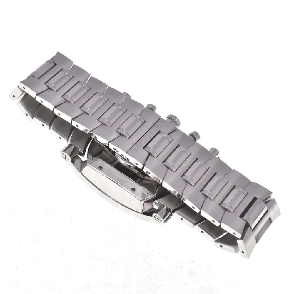 with paper BVLGARI Assioma AA48SCH Chronograph Date black Dial Automatic Men's
 Watch H#142178