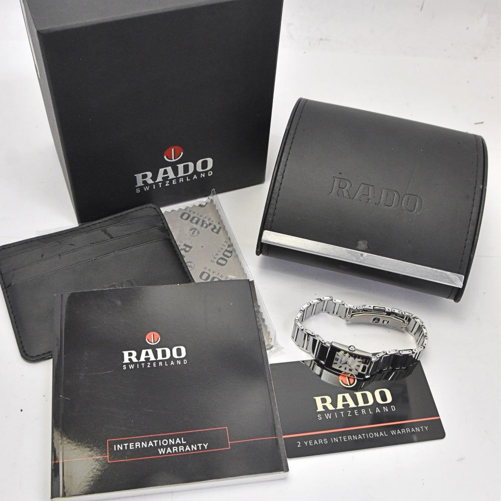 with paper RADO Diastar R20488112 Silver Dial Quartz Ladies
 Watch E#142189