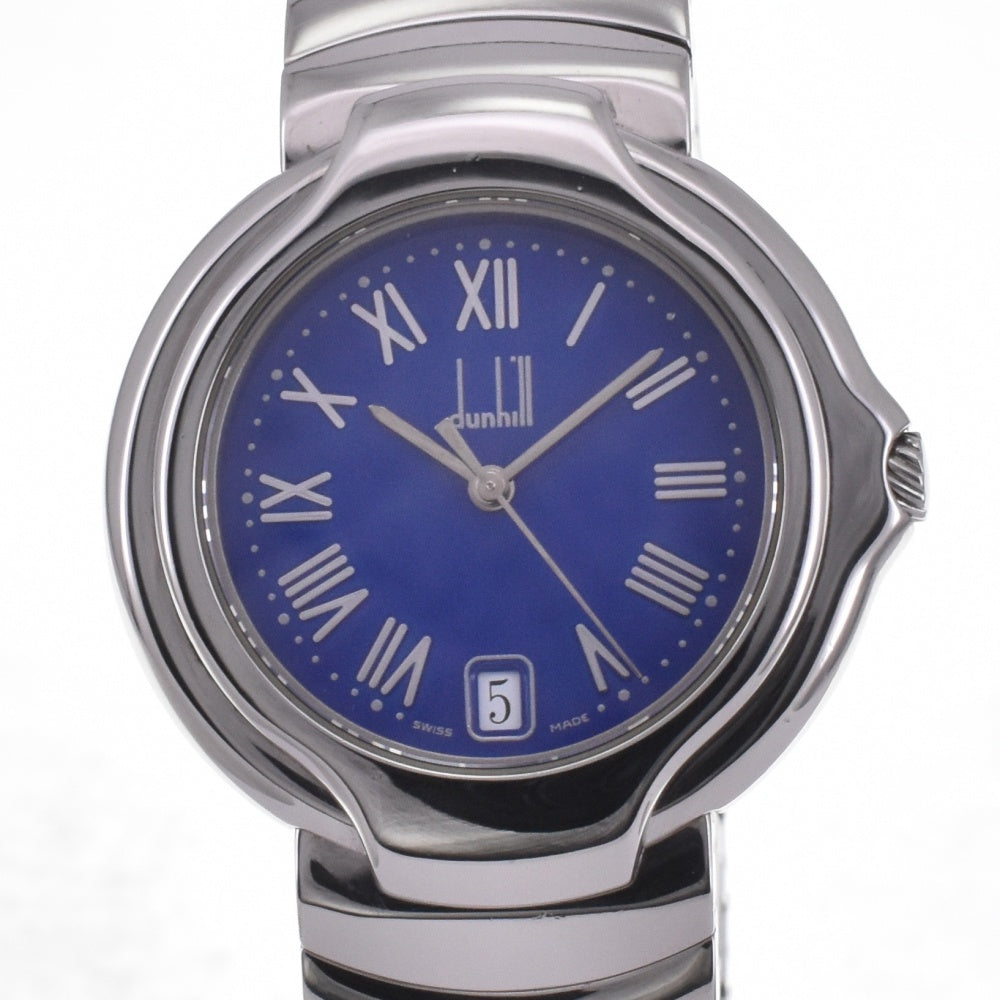 Dunhill Millennium 8001 Date blue Dial Quartz Men's
 Watch H#142193