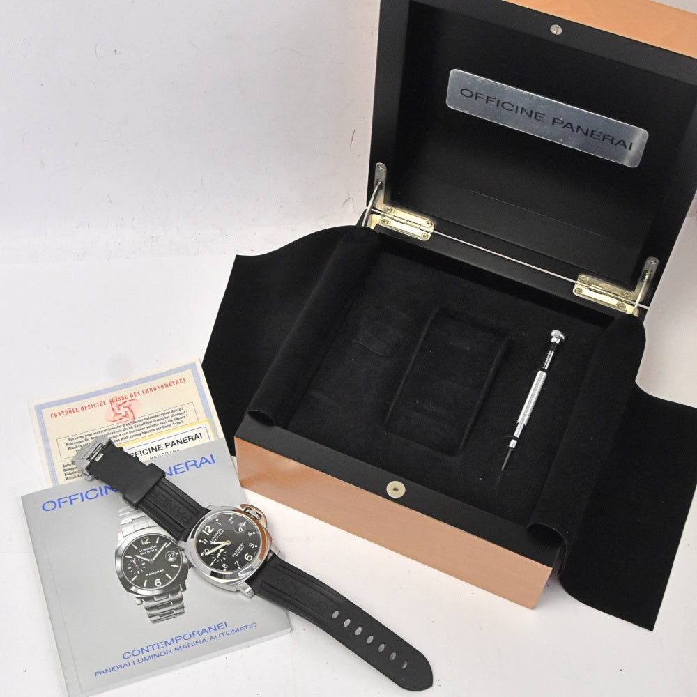 PANERAI Luminor Marina PAM00164 Date black Dial Automatic Men's
 Watch O#142195