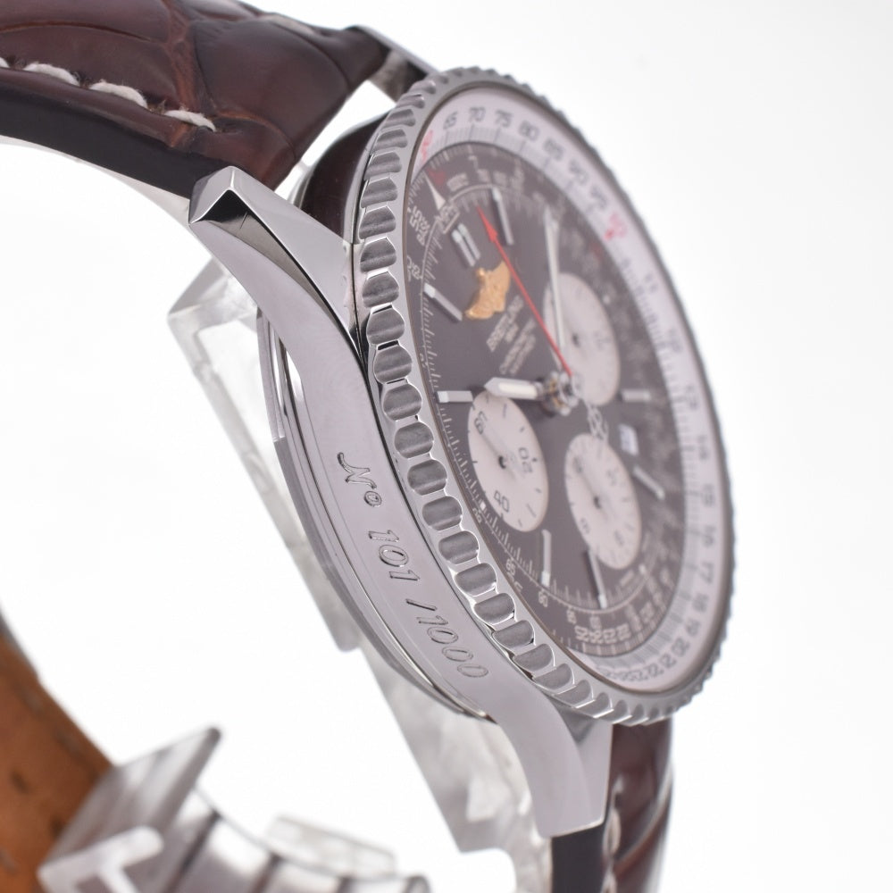 BREITLING Navitimer 01 Pan American Limited AB0121 Chronograph Date Brown Dial Automatic Men's
 Watch H#142200