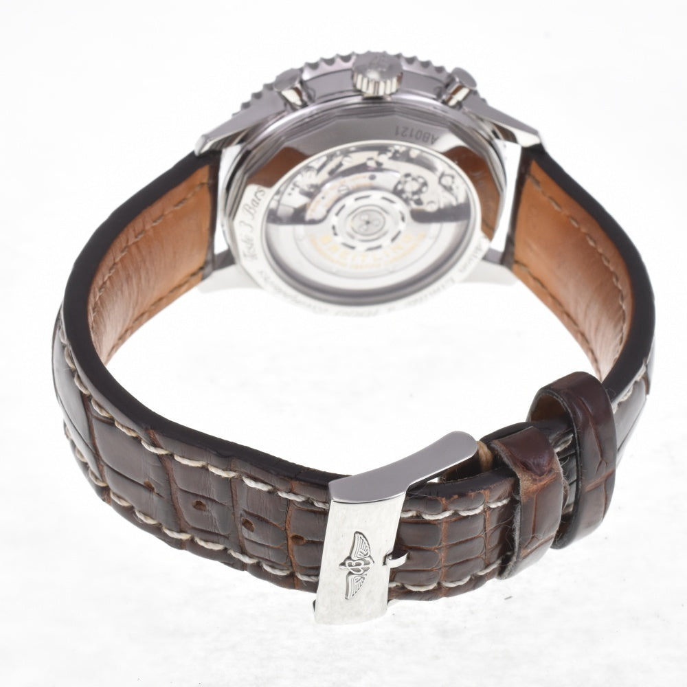 BREITLING Navitimer 01 Pan American Limited AB0121 Chronograph Date Brown Dial Automatic Men's
 Watch H#142200