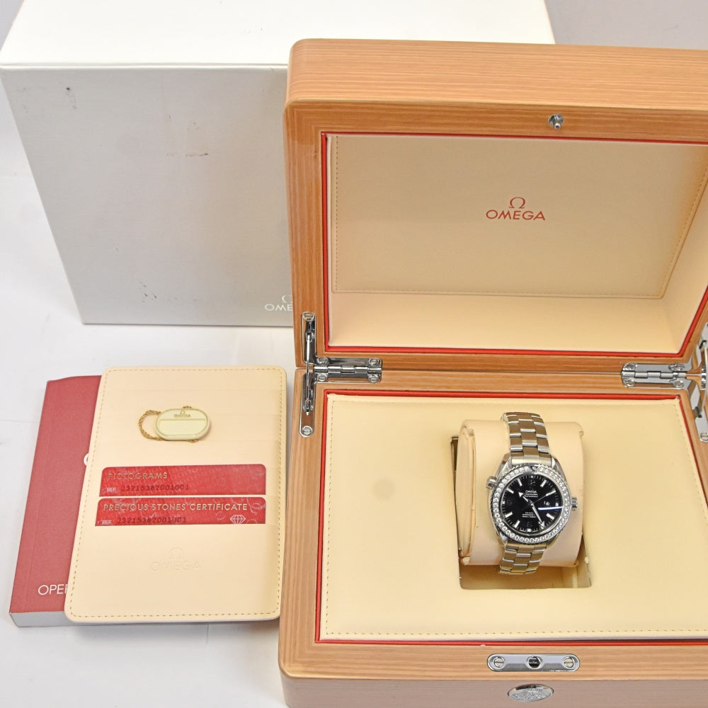 OMEGA Seamaster Planet Ocean 232.15.38.20.01.001 diamond black Dial Automatic Men's
 Watch D#142203