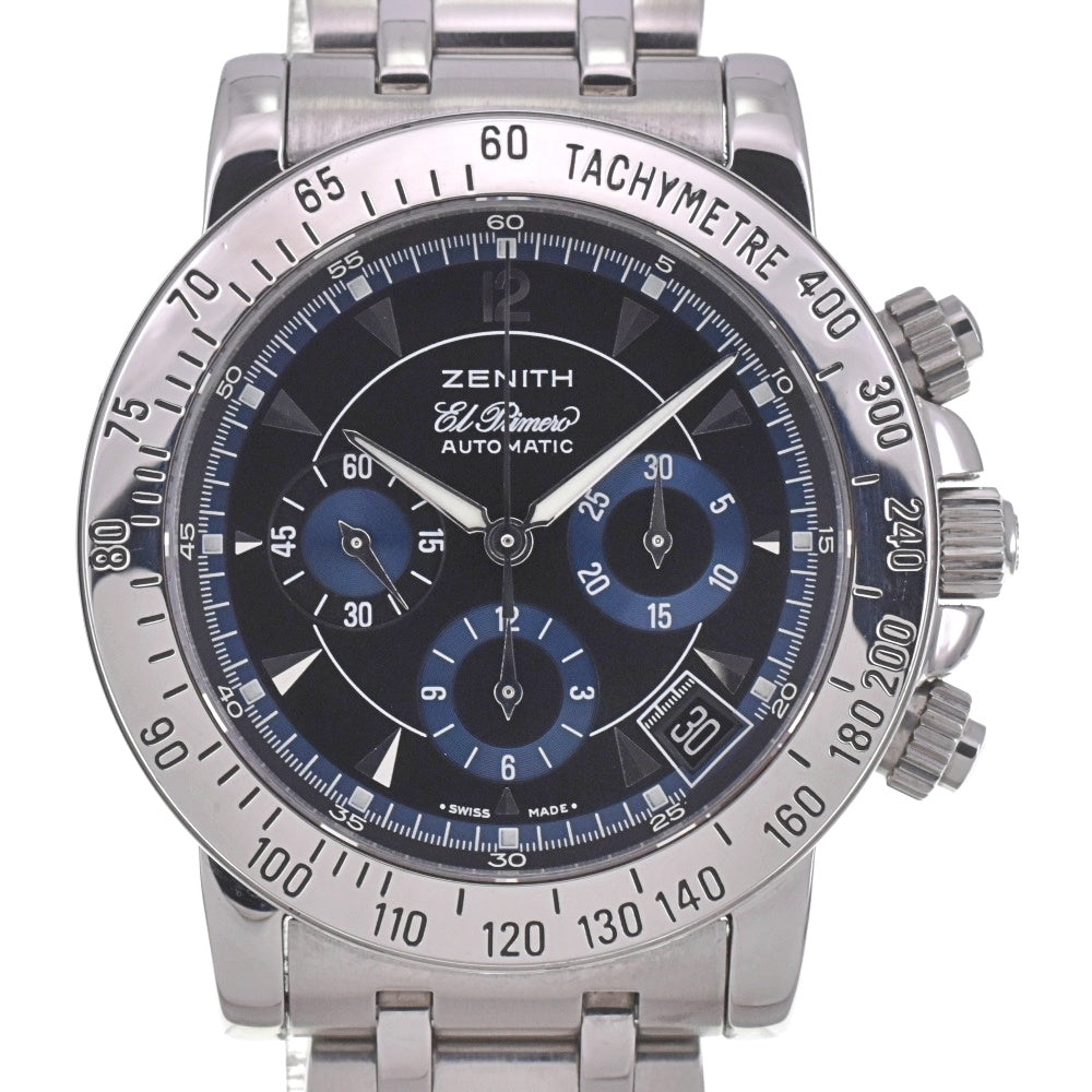 ZENITH El Primero Rainbow 01/02.0461.400 Chronograph Date Black / blue Dial Automatic Men's
 Watch E#142206
