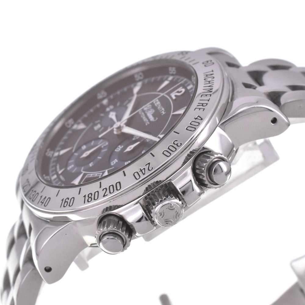 ZENITH El Primero Rainbow 01/02.0461.400 Chronograph Date Black / blue Dial Automatic Men's
 Watch E#142206