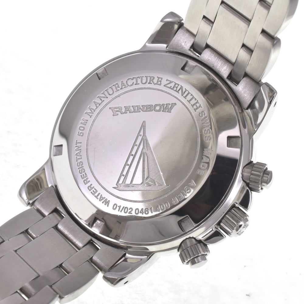 ZENITH El Primero Rainbow 01/02.0461.400 Chronograph Date Black / blue Dial Automatic Men's
 Watch E#142206