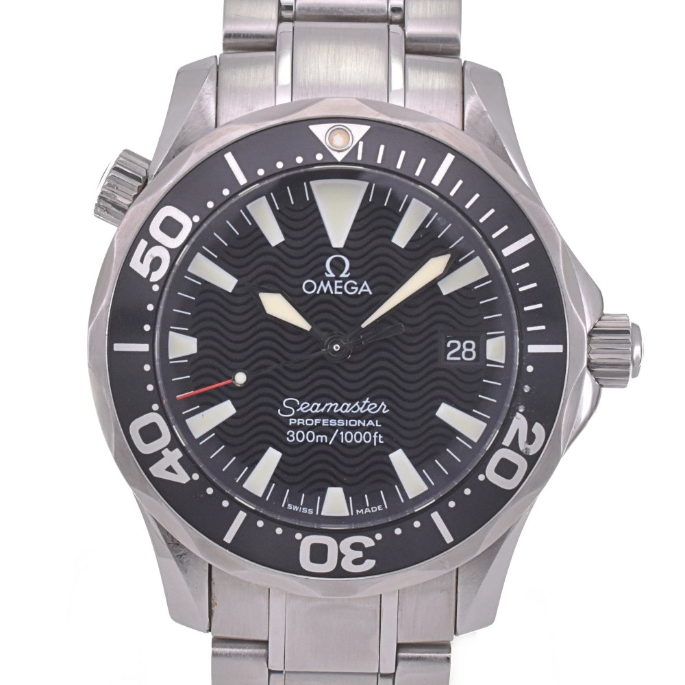 OMEGA Seamaster Professional 300M 2262.50 black Dial Quartz Boy's
 Watch E#142209
