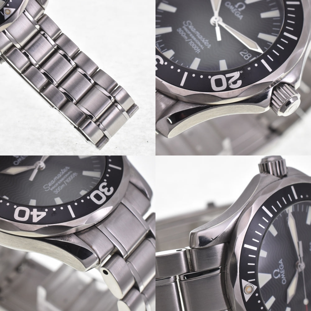 OMEGA Seamaster Professional 300M 2262.50 black Dial Quartz Boy's
 Watch E#142209