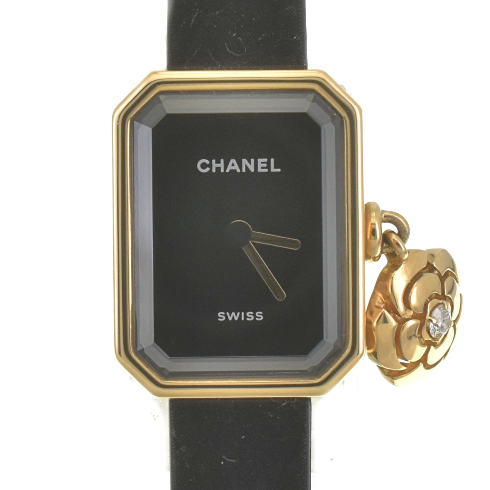 CHANEL Premiere H6361 Limited Edition Camellia Charm black Dial Quartz Ladies
 Watch D#142211