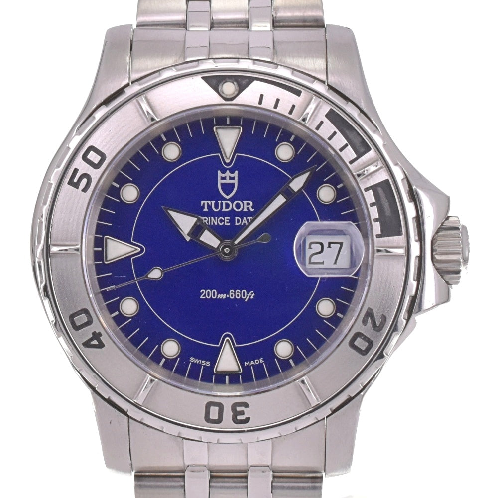 TUDOR Hydronaut Prince 89190 Date blue Dial Automatic Men's
 Watch I#142221