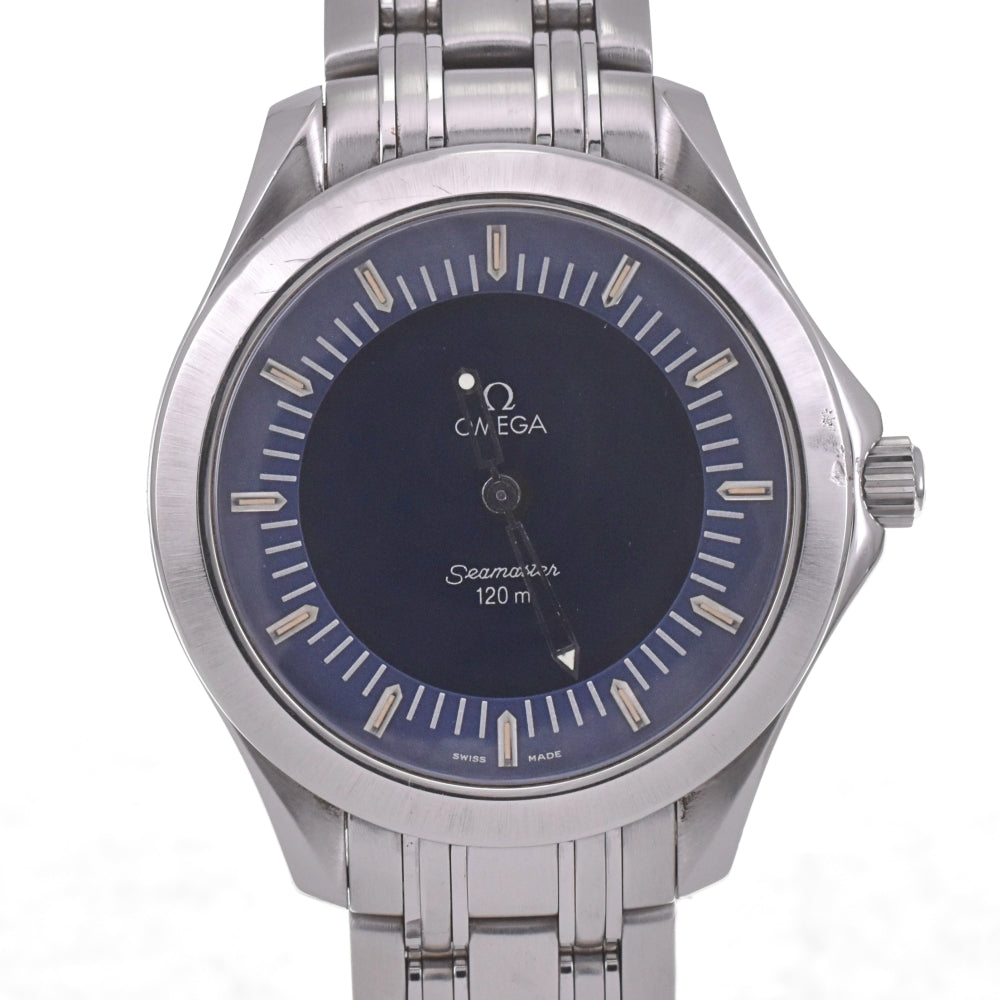 OMEGA Seamaster 120m 2521.81 Date Ana-Digi Navy Dial Quartz Men's
 Watch D#142223