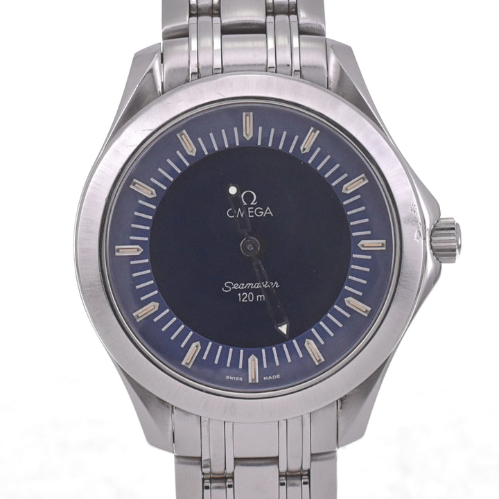 OMEGA Seamaster 120m 2521.81 Date Ana-Digi Navy Dial Quartz Men's
 Watch D#142223