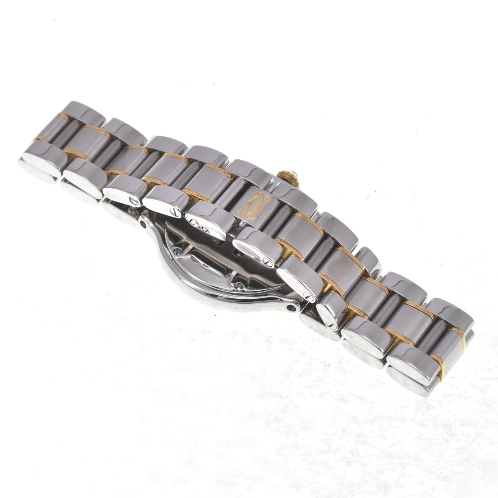CARTIER Must21 Vantian SM 2 tone W10073R6 Silver Dial Quartz Ladies
 Watch E#142233