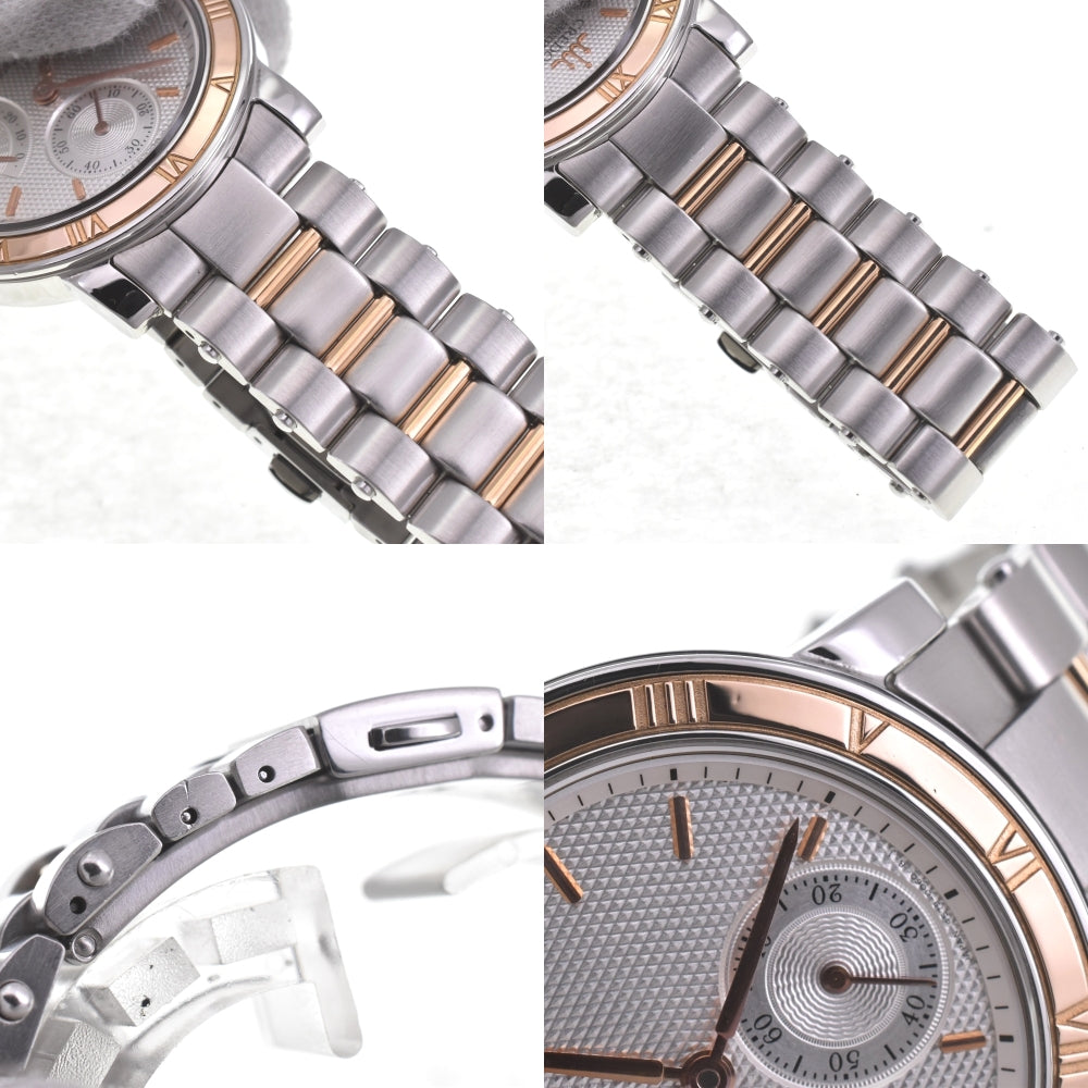 SEIKO CREDOR power reserve GCAY992/4S79-0020 Stainless Steel/K18PG Silver Dial Hand Winding Men's
 Watch E#142241