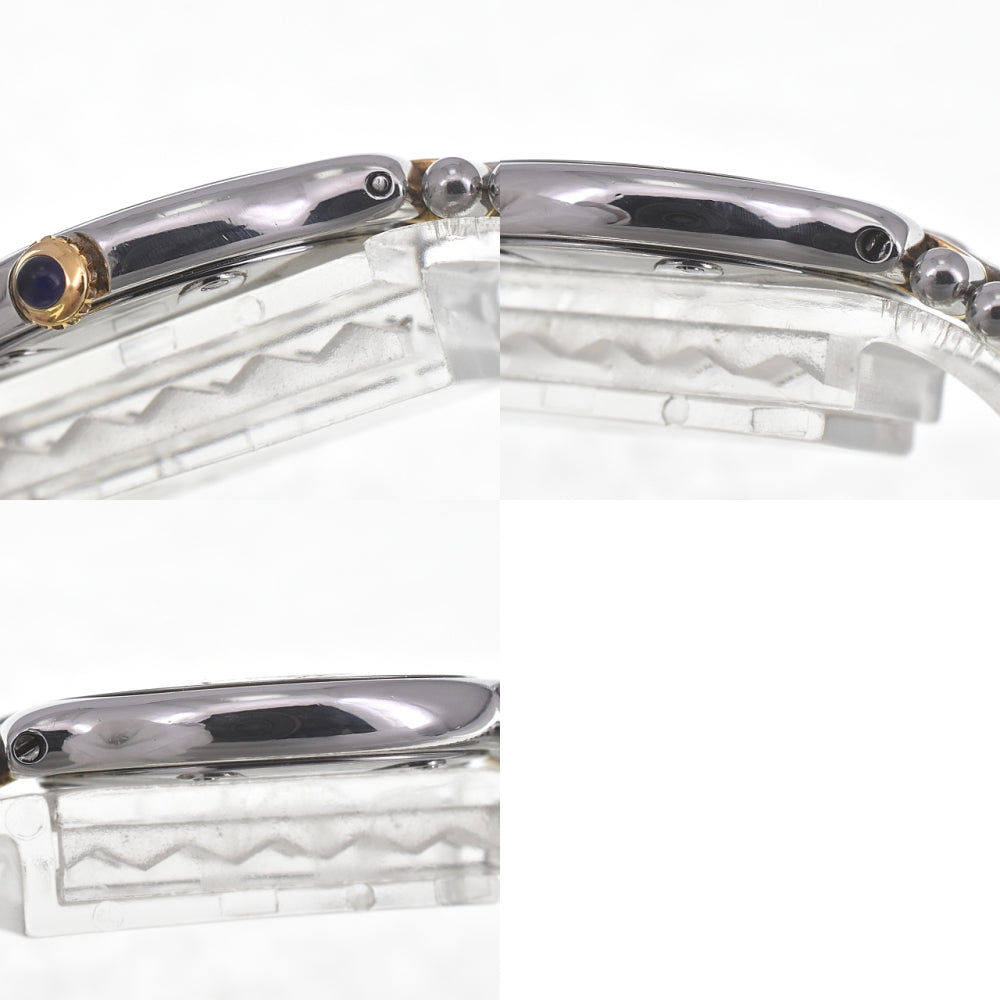 CARTIER Must21 Vantian Stainless Steel/Gold Plated Ivory Dial Quartz Ladies
 Watch D#142242