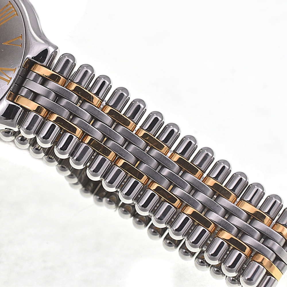 CARTIER Must21 Vantian Stainless Steel/Gold Plated Ivory Dial Quartz Ladies
 Watch D#142242