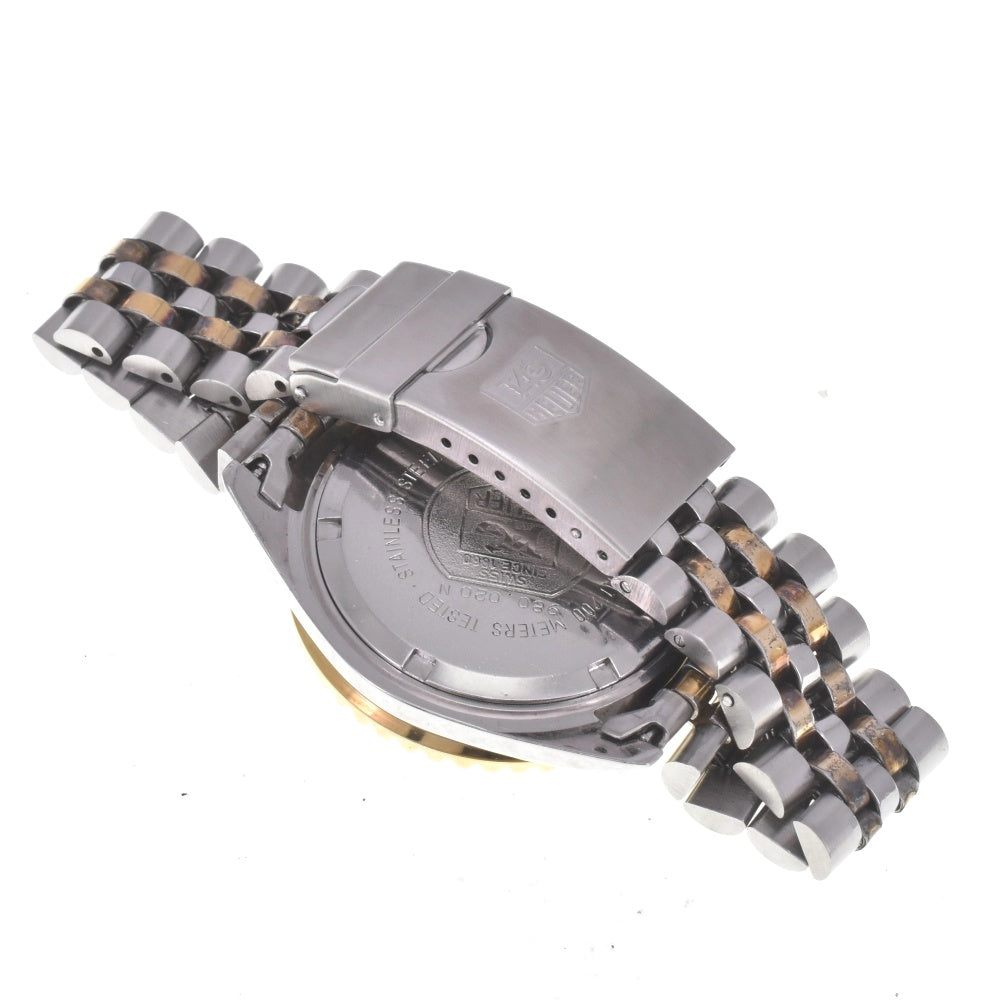 TAG HEUER 1000 series professional 980.020N vintage Date black Dial Quartz Men's
 Watch E#142247