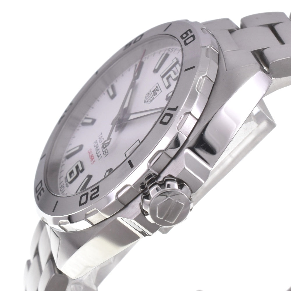 TAG HEUER Formula 1 WAZ2114 Caliber 5 white Dial Automatic Men's
 Watch I#142251