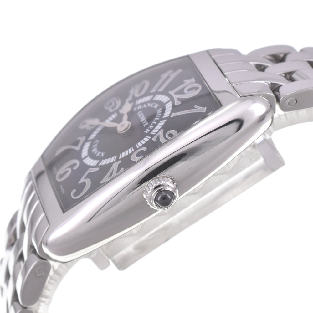 with paper FRANCK MULLER Tonoukarbeck Relief 1752QZREL black Dial Quartz Ladies
 Watch G#142259