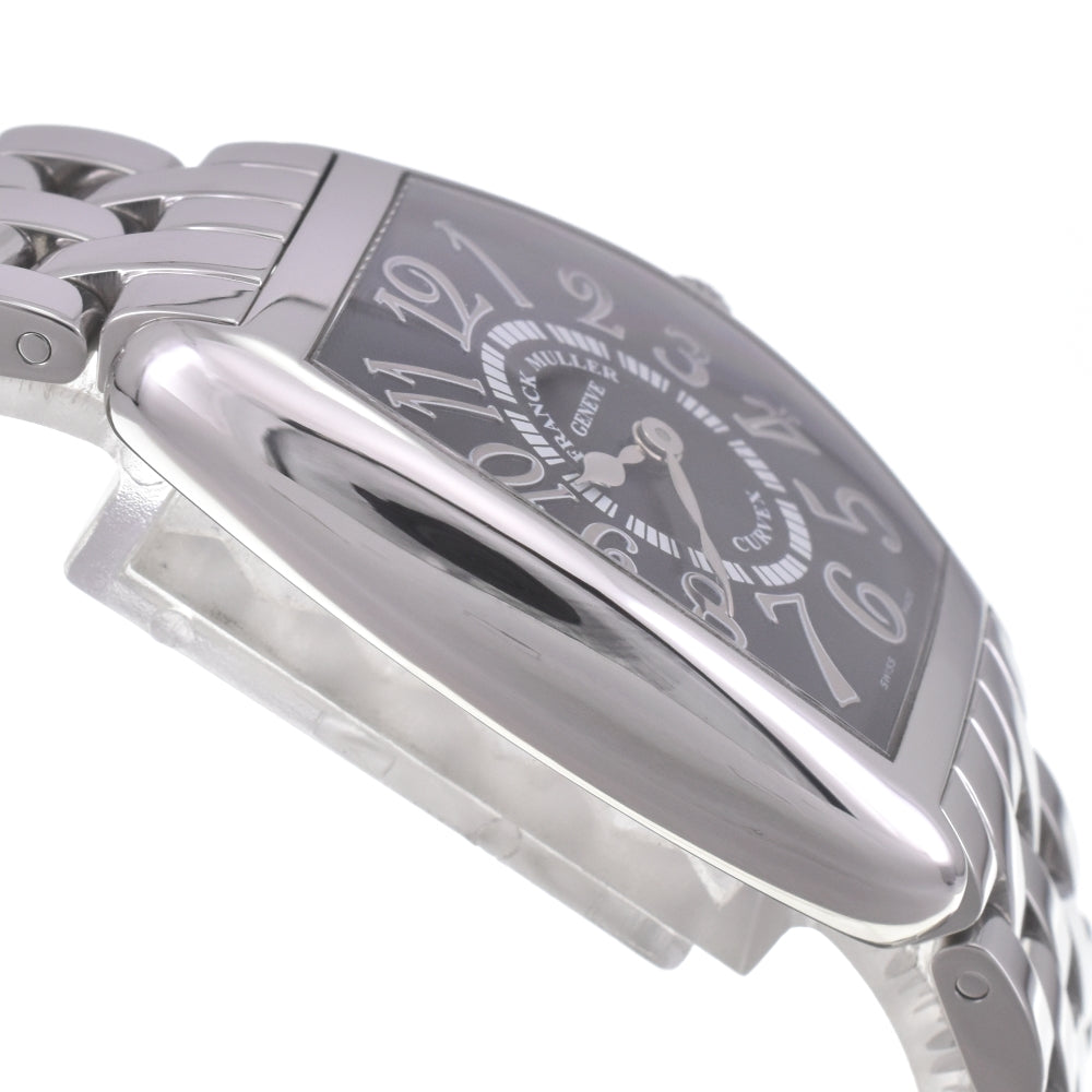 with paper FRANCK MULLER Tonoukarbeck Relief 1752QZREL black Dial Quartz Ladies
 Watch G#142259