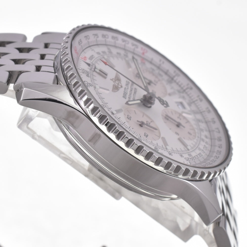 BREITLING Navi timer A23322 Chronograph Date Silver Dial Automatic Men's
 Watch G#142266