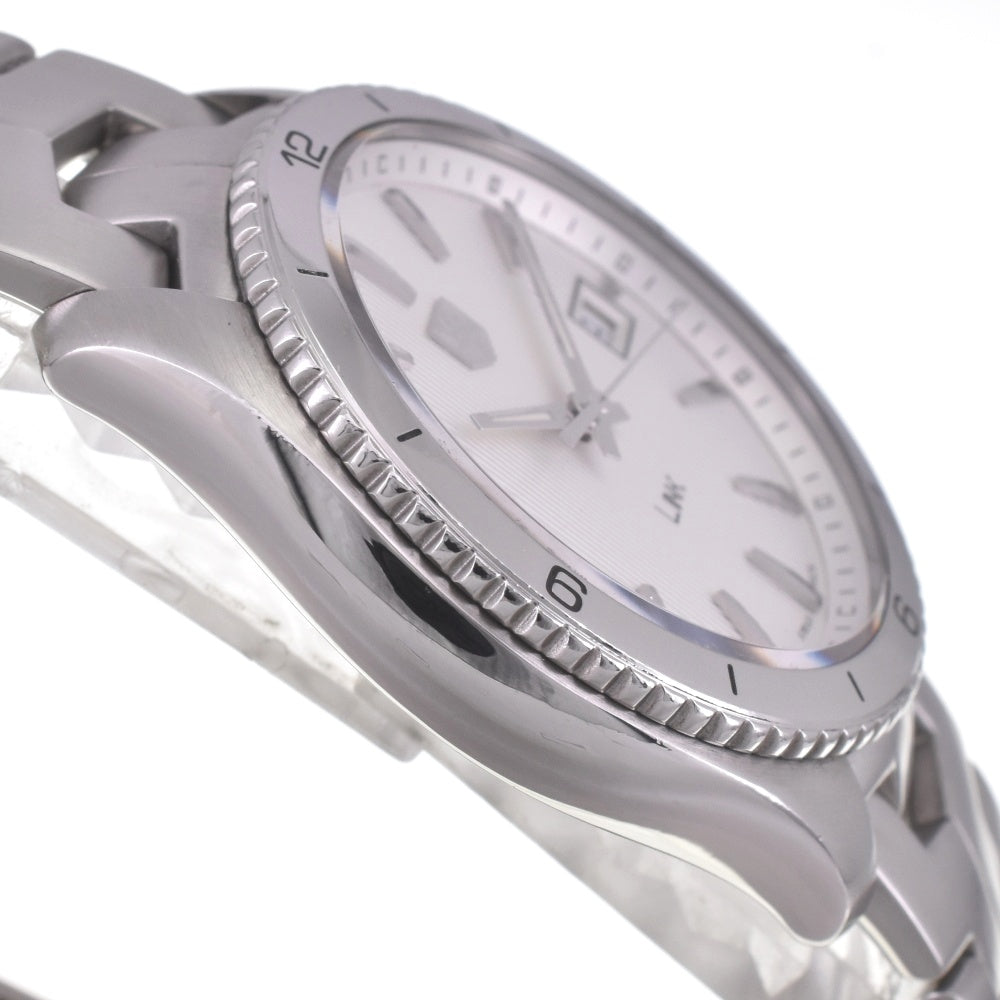 with paper TAG HEUER Link WAT1111.BA0950 Date Silver Dial Quartz Men's
 Watch G#142267