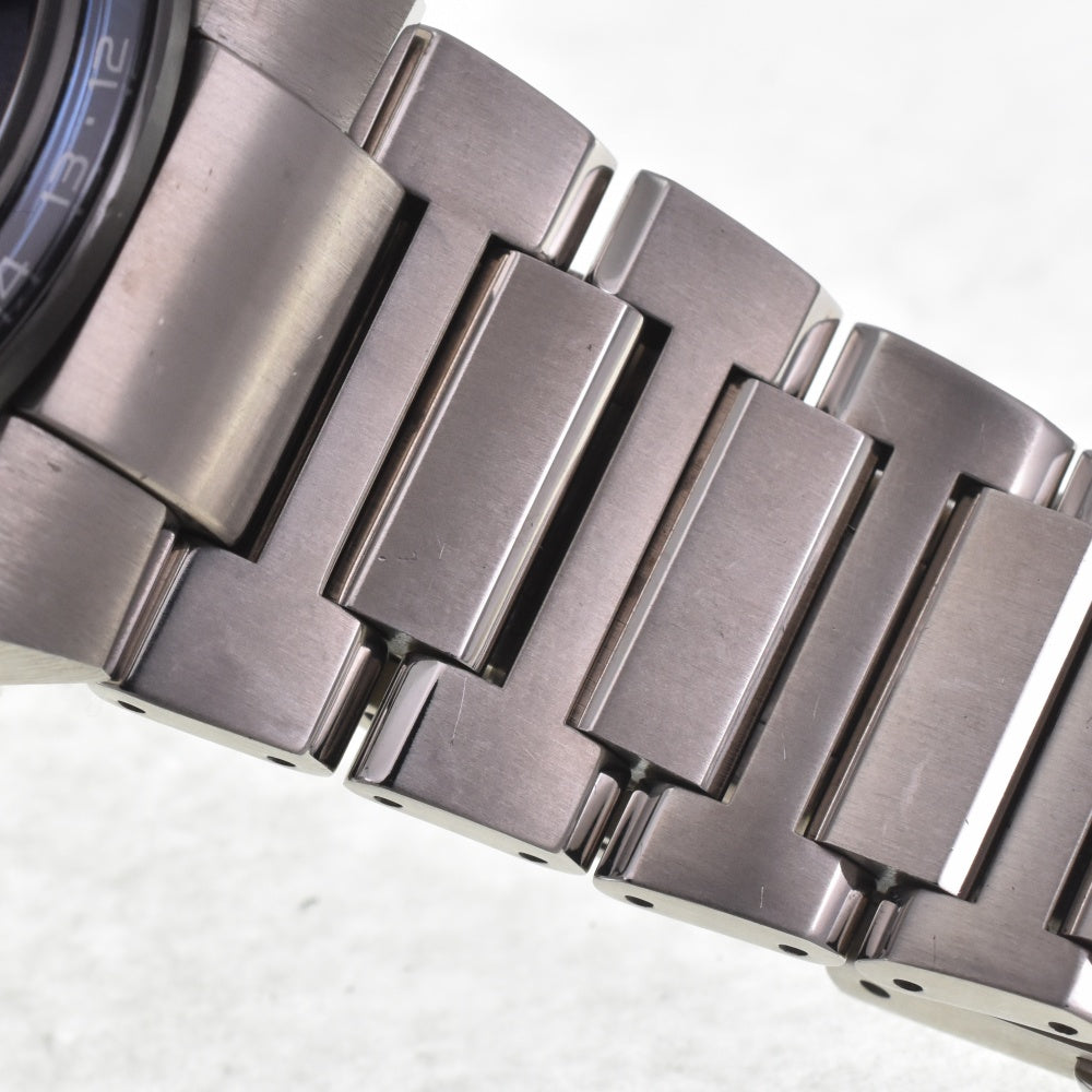 with paper SEIKO Astron Nexter 5X53-0BR0/SBXC109 titanium Blue gray Dial GPS Solar Men's
 Watch G#142278