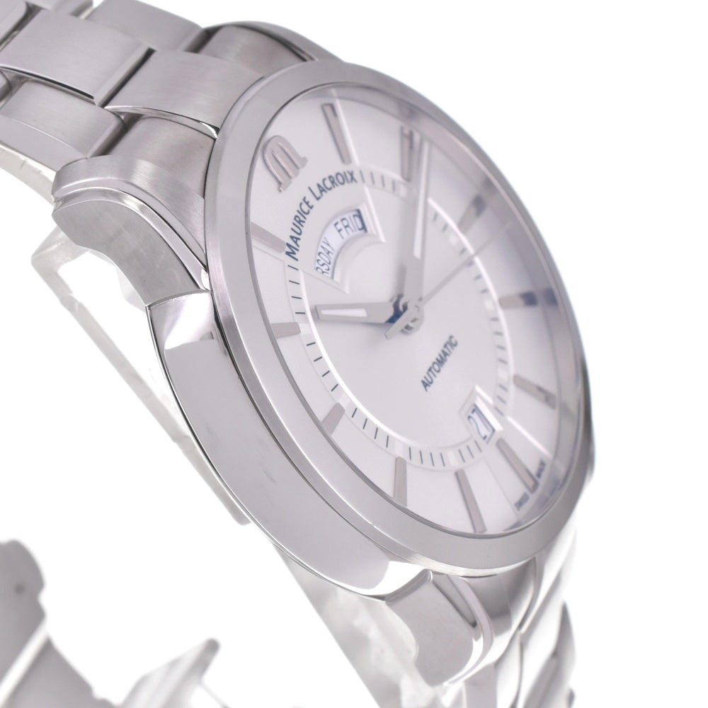 MAURICE LACROIX Pontos PT6358-SS002-130-1 Day date Silver Dial Automatic Men's
 Watch G#142294