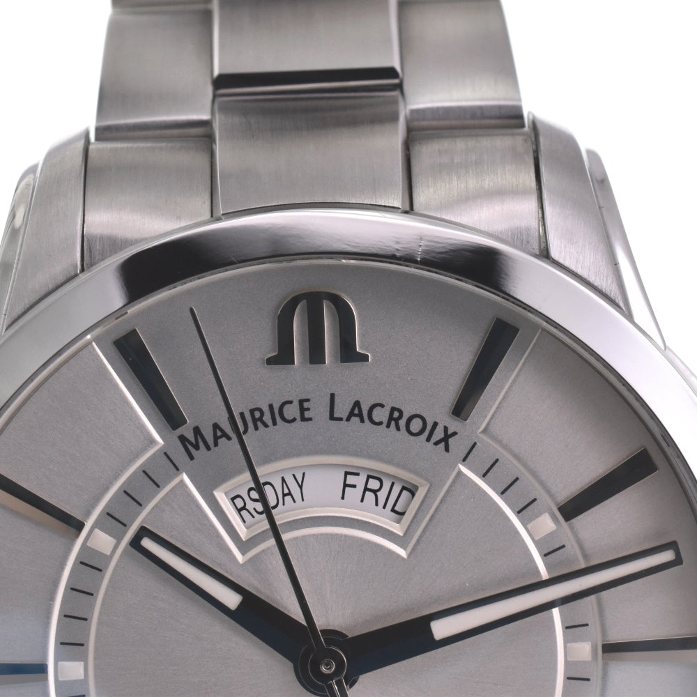 MAURICE LACROIX Pontos PT6358-SS002-130-1 Day date Silver Dial Automatic Men's
 Watch G#142294