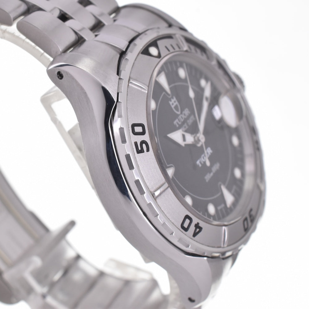 TUDOR Prince Date Hydro Note Tiger 89190 black Dial Automatic Men's
 Watch G#142299