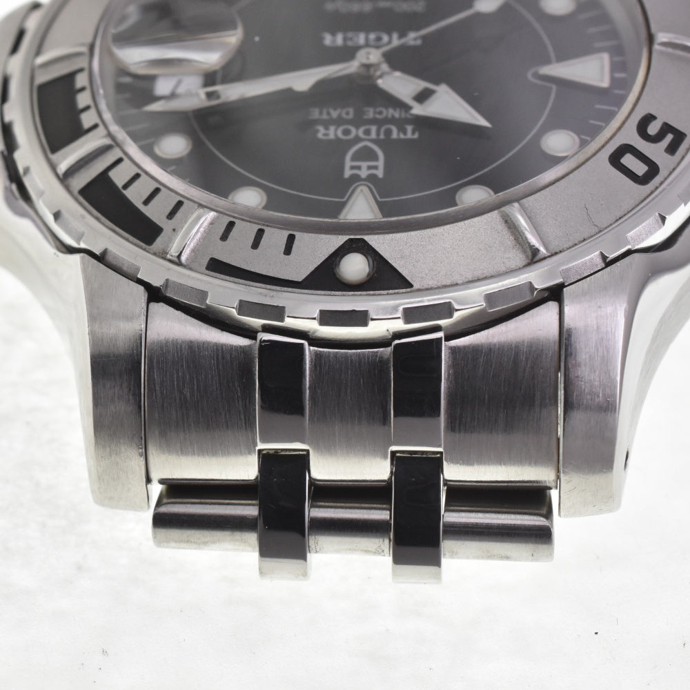 TUDOR Prince Date Hydro Note Tiger 89190 black Dial Automatic Men's
 Watch G#142299