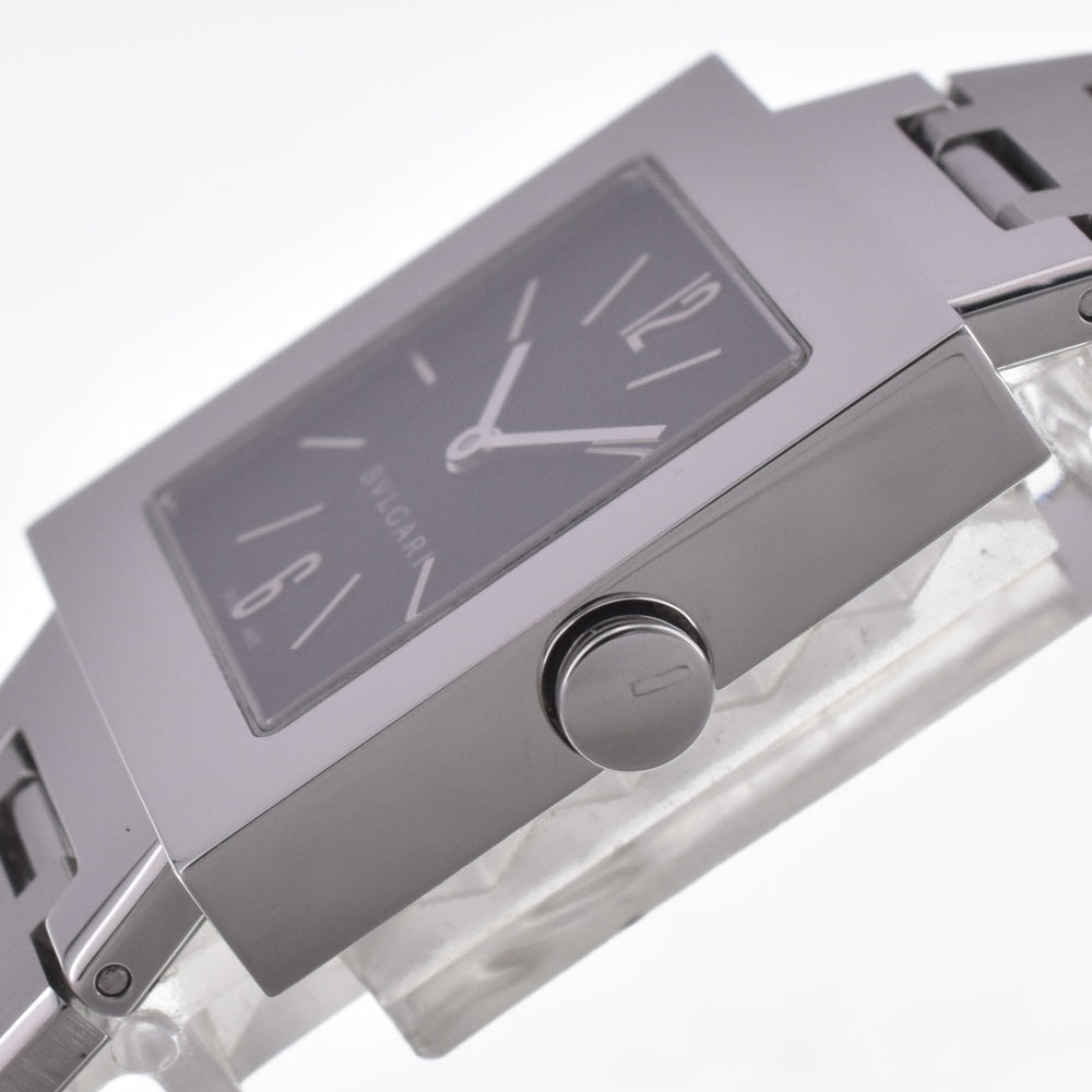 BVLGARI Quadlard SQ27SSD Date black Dial Quartz Ladies
 Watch H#142305