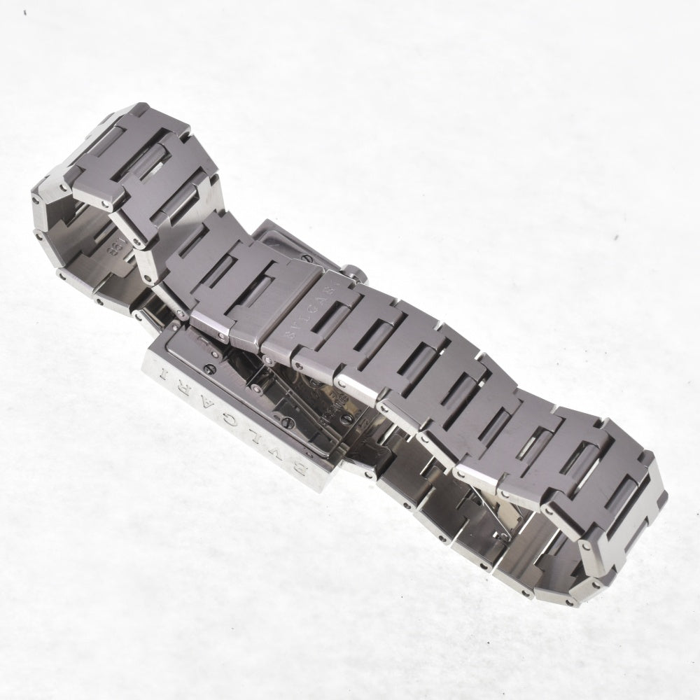 BVLGARI Quadlard SQ27SSD Date black Dial Quartz Ladies
 Watch H#142305