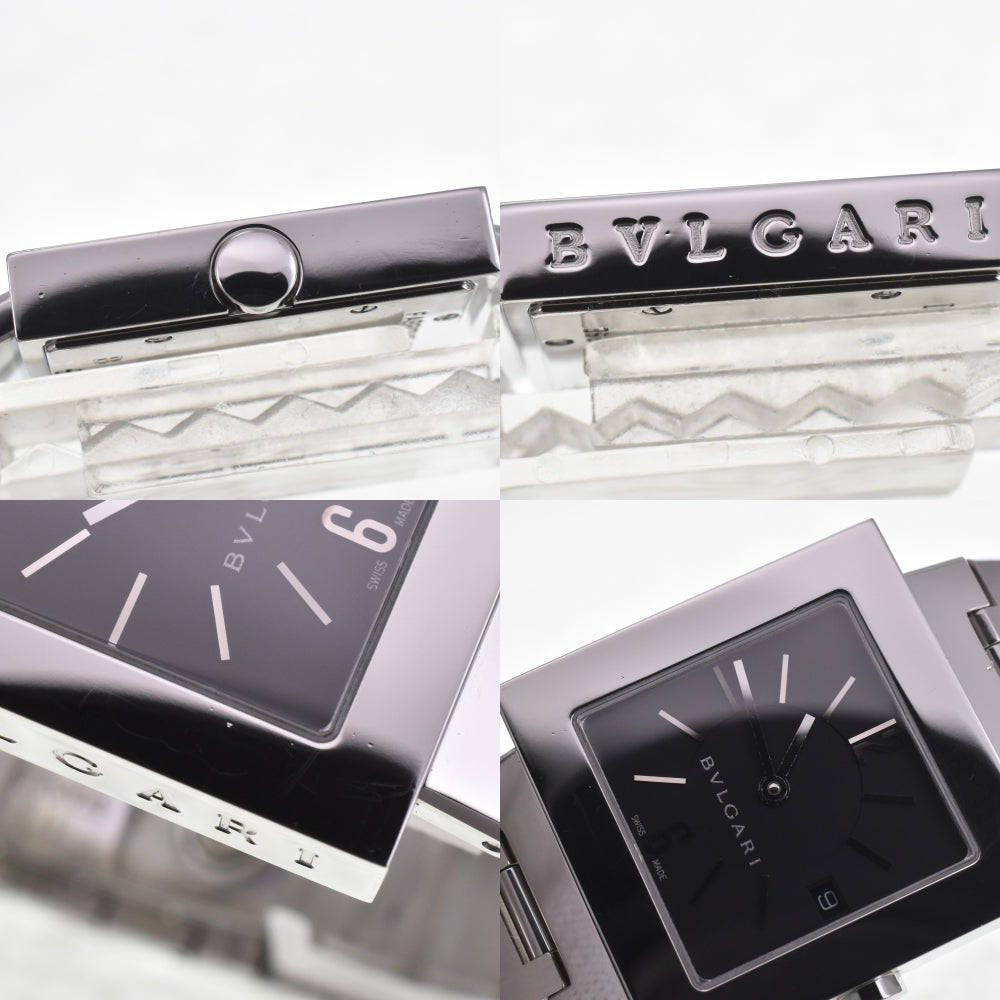 BVLGARI Quadlard SQ27SSD Date black Dial Quartz Ladies
 Watch H#142305