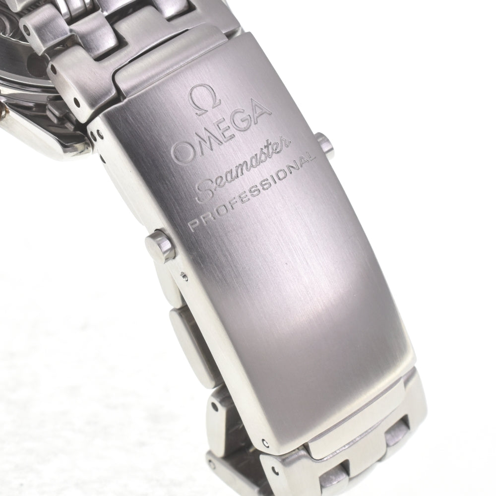 with paper OMEGA Seamaster 300m 2452.20 Stainless Steel/K18YG white Dial Automatic Men's
 Watch G#142307