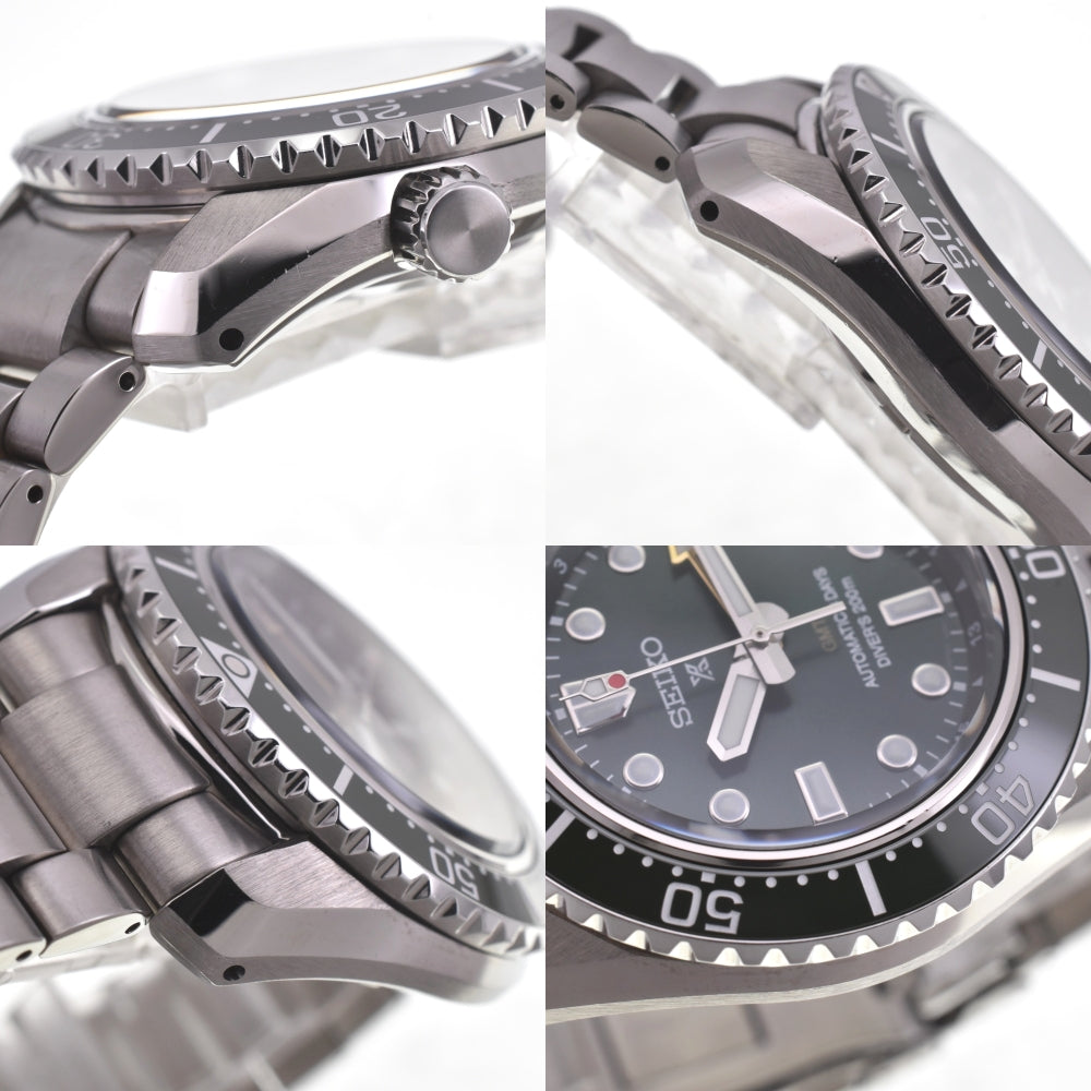 with paper SEIKO Prospex Diver Scuba SBEJ009/6R54-00D0 GMT date green Dial Automatic Men's
 Watch G#142312