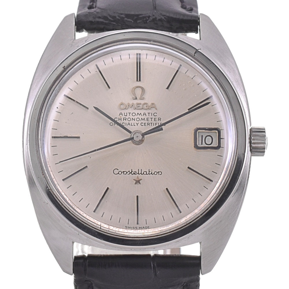 OMEGA Constellation 168.017 vintage Date Chronometer Cal.564 Silver Dial Automatic Men's
 Watch G#142317
