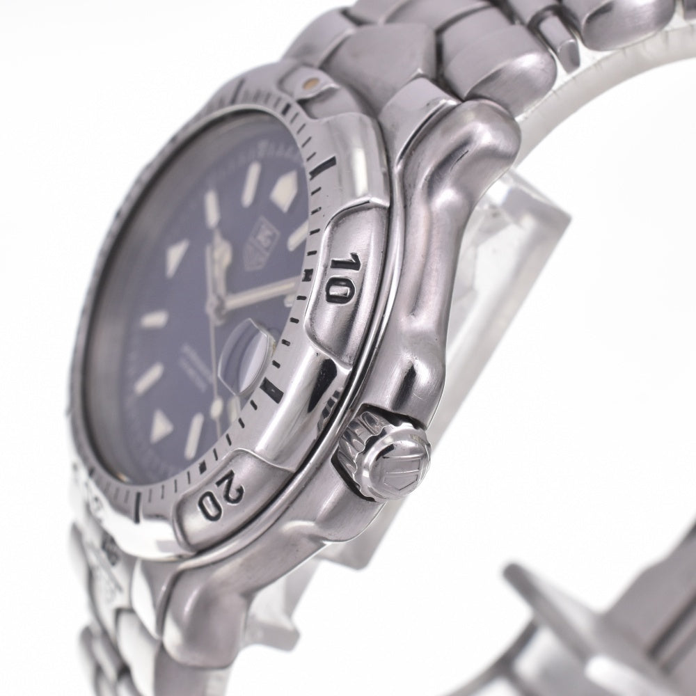 TAG HEUER 6000 series WH1215-K1 Date Navy Dial Quartz Boy's
 Watch G#142320