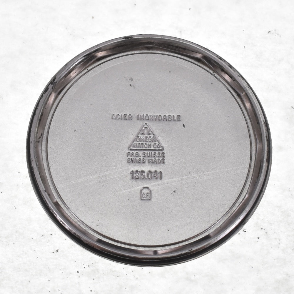 OMEGA Geneva 135.041 vintage Cal.601 Silver Dial Hand Winding Men's
 Watch H#142321